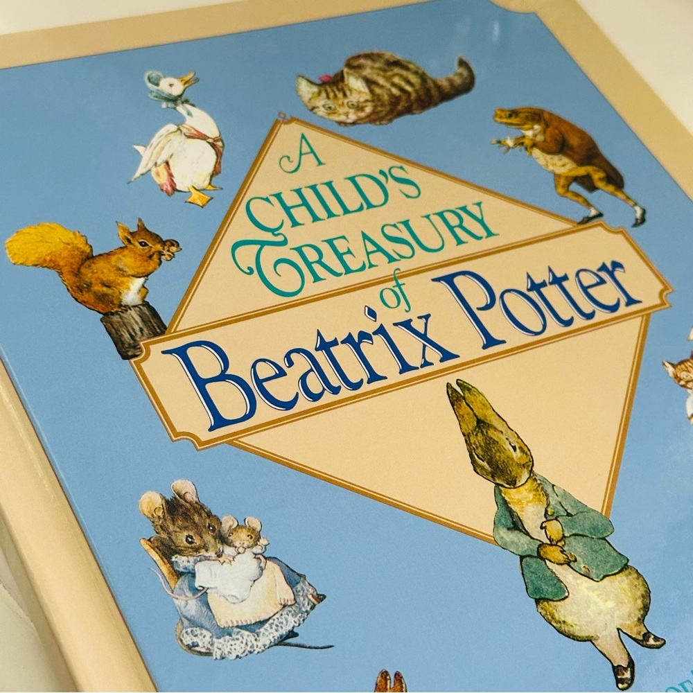 A Child's Treasury of Beatrix Potter Hardcover Book - Picture 12 of 12